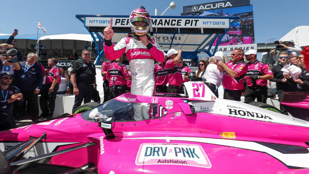 Kyle Kirkwood, Andretti Autosport at Long Beach